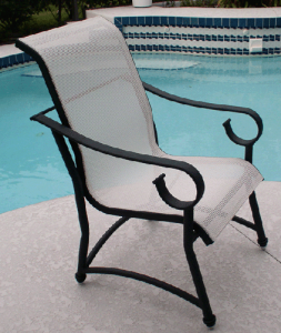 aluminum chairs chair dining sierra